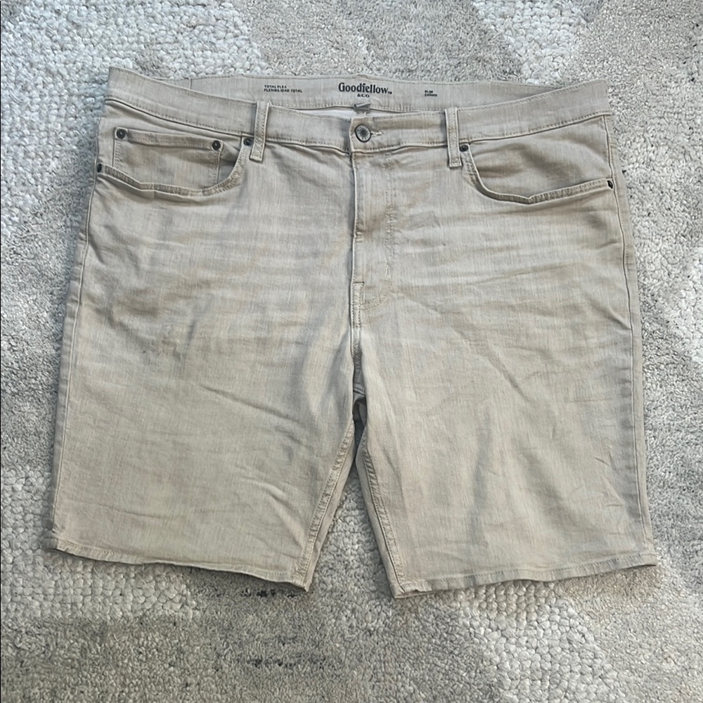 Goodfellow & Co Tan Jean Shorts Versatile Style